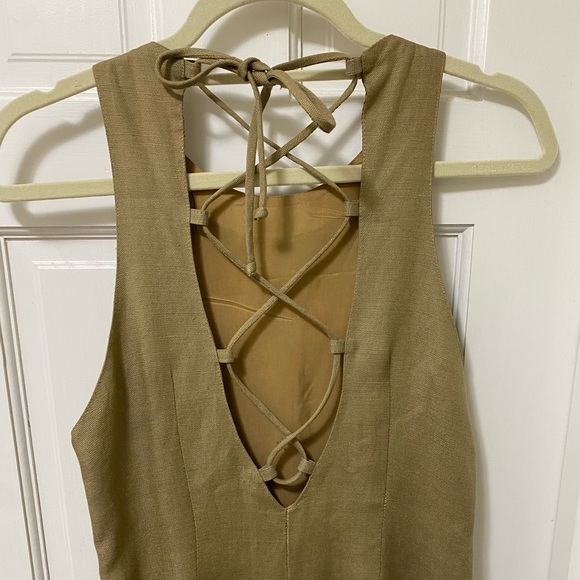 Cache Linen Dress - Picture 3 of 12